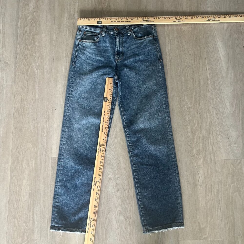 Kensie Jeans The Ella High Rise Straight Womens Sz 6/28 Blue Denim Casual City - Picture 7 of 7